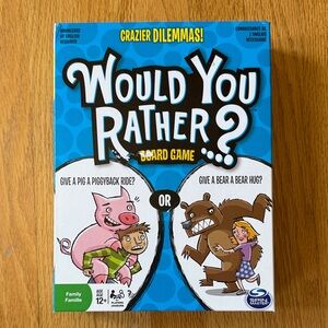 Would You Rather? Board Game - Blue Ages 12+